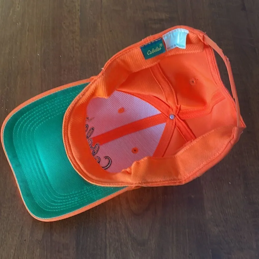 Cabela's Bright Orange Ball Cap